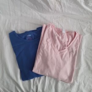 3/$15 Woman's T Shirt Top  Pink  Kavio  or Blue  Sivvan  L, or  XL  *choice*